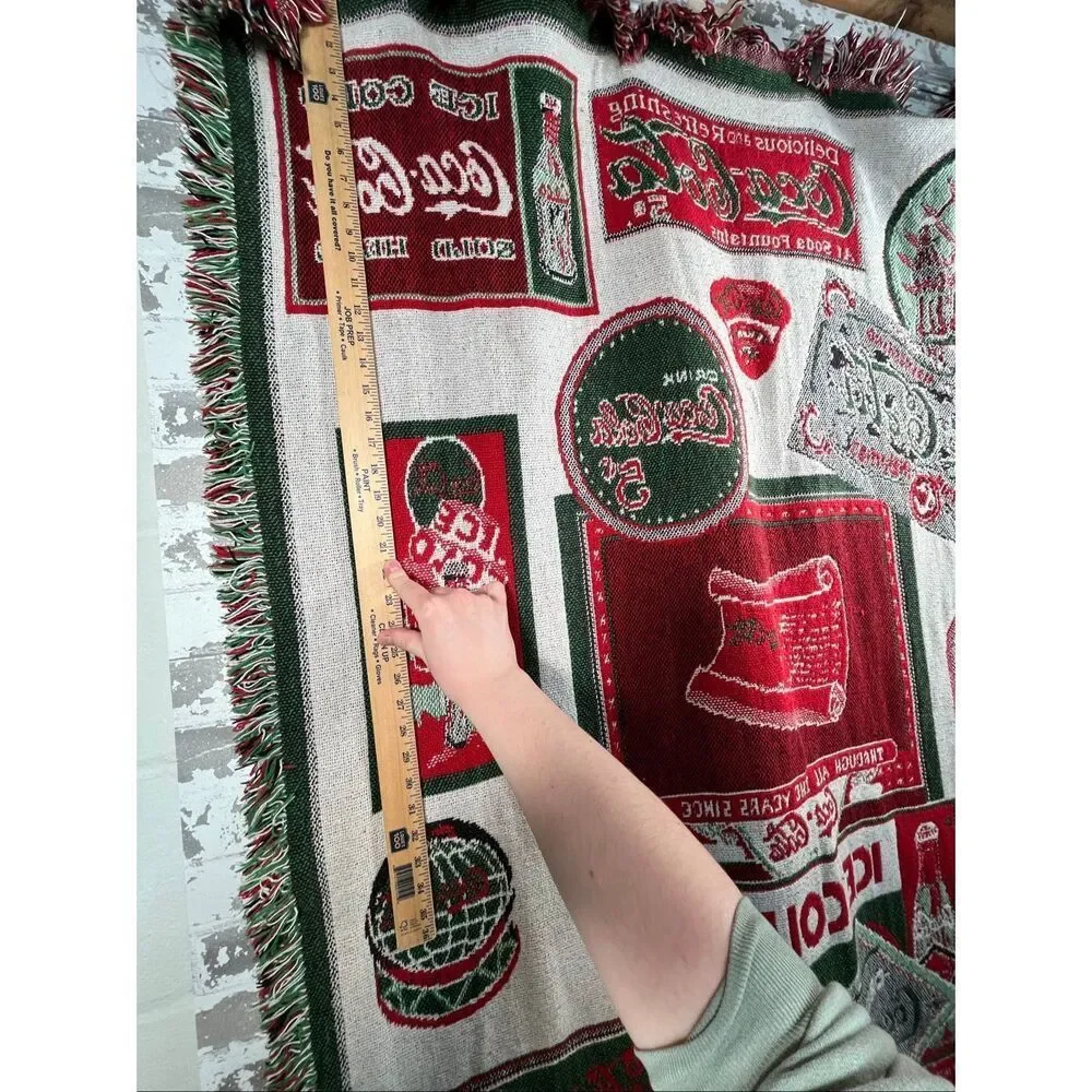 Coca Cola | throw blanket vintage
